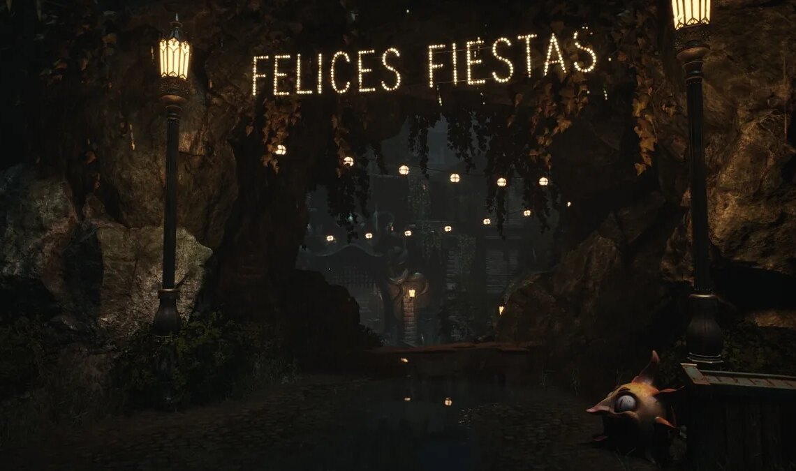 L'Espagne rencontre Lovecraft. Le décor et la conception artistique de Crisol : Théâtre des Idoles sont fous