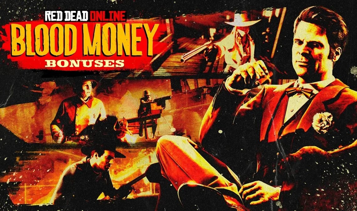 Red Dead Online met le paquet : triple RDO$, or et EXP en Blood Money et objets de collection tout au long du mois de février