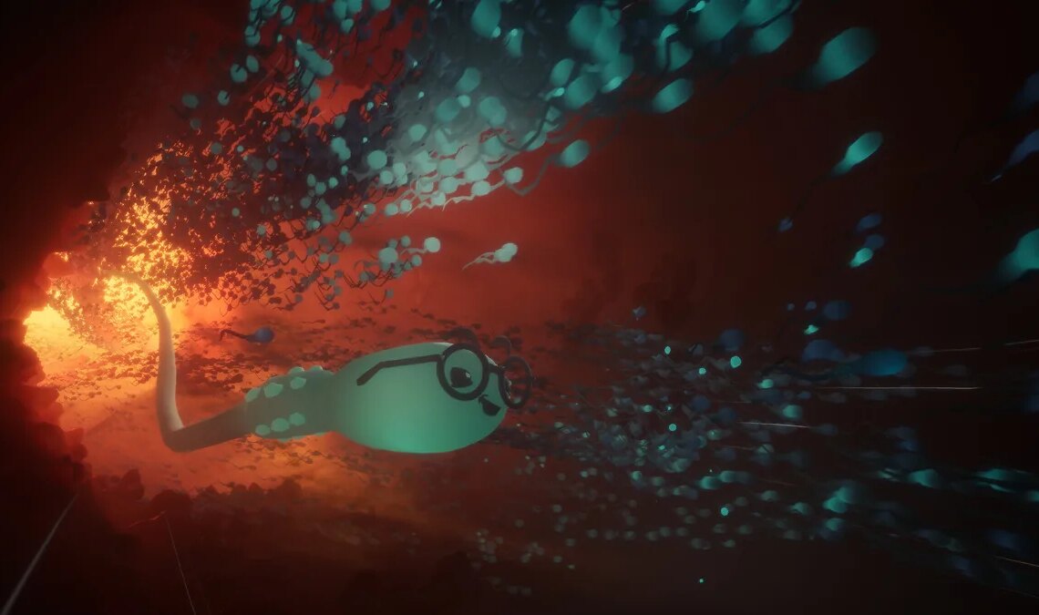 Votre objectif : la fertilisation. Dans ce jeu vous êtes un spermatozoïde qui cherche l'ovule à tout prix