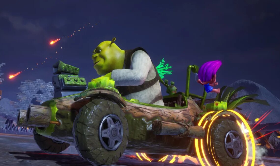 Il n'a pas eu autant de succès que Mario Kart, mais je recommande ce jeu de course si vous aimez les films DreamWorks