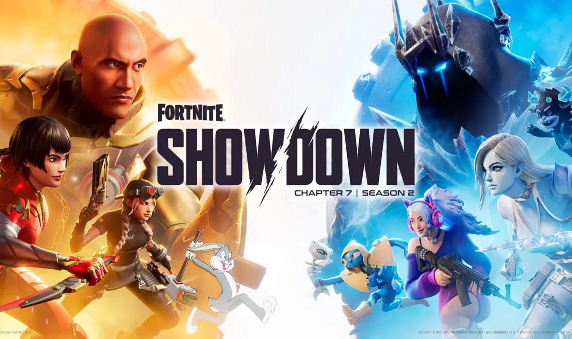 Nous avons ici les premières images de Dwayne Johnson et Bugs Bunny dans la prochaine saison de Fortnite