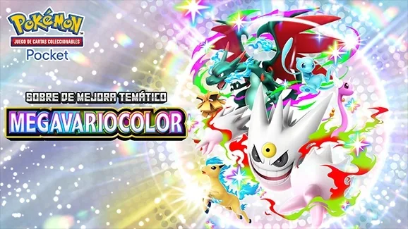 Pokémon TCG Pocket reçoit l'extension Megavariocolor avec de nouveaux Pokémon brillants et des événements spéciaux