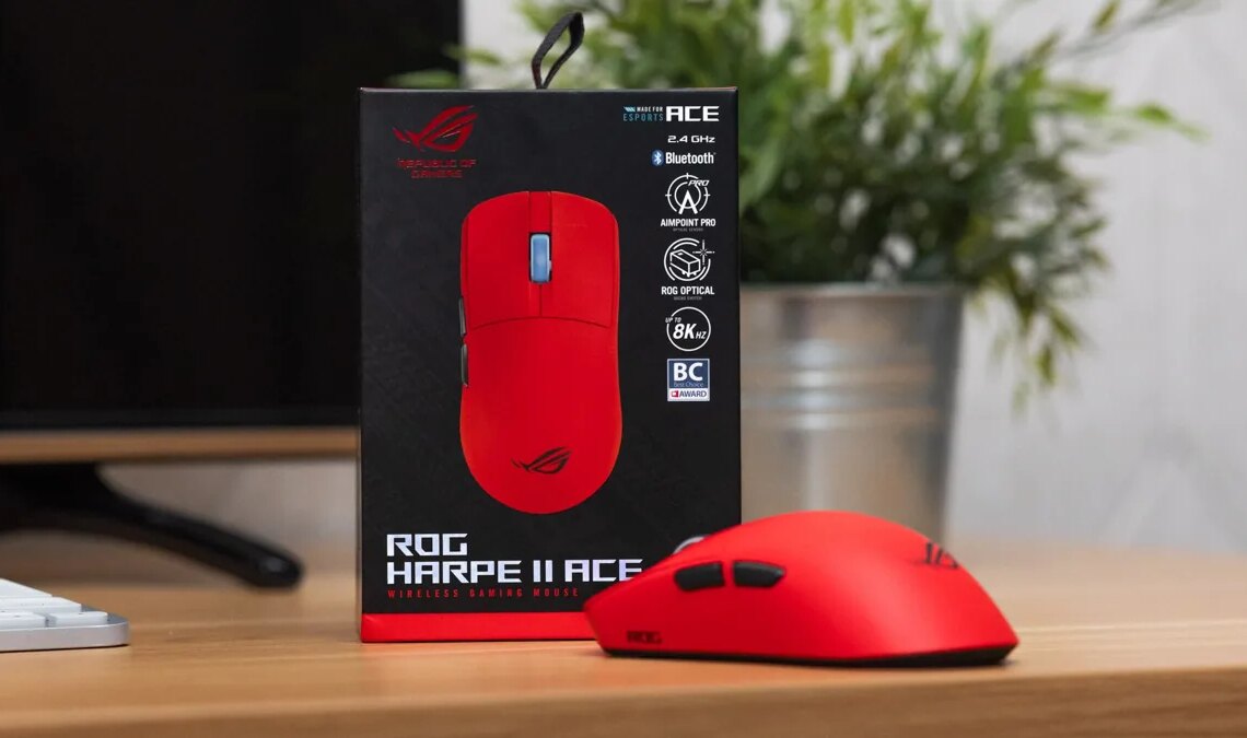 Test de la souris ASUS ROG Harpe II Ace – Sobriété et précision pour tout battre