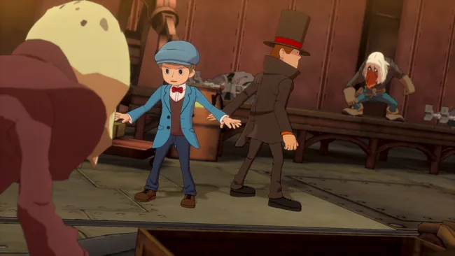 Le professeur Layton et le Nouveau Monde propulsé par Steam oublient une console dans ses plans de sortie