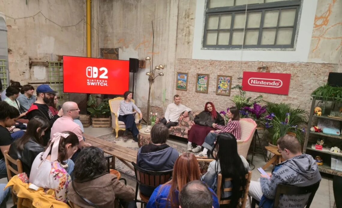 Réclamer des jeux de refuge, jouer pour le plaisir et les potins. Nous sommes allés à l'événement convivial de Nintendo.