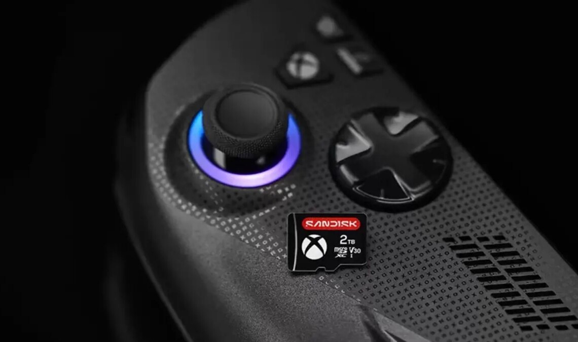 Un mois de Game Pass Ultimate offert et jusqu'à 4 To pour jouer sur ROG Xbox Ally : c'est la nouvelle gamme SanDisk