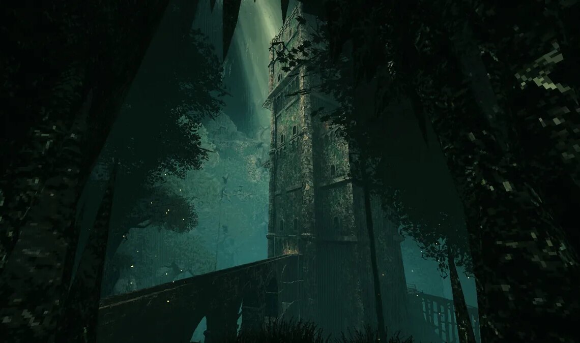 C'est comme un jeu d'âmes à la première personne, l'esthétique est parfaite pour les fans de dark fantasy.