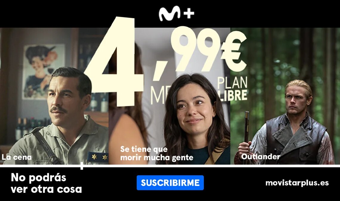 Movistar Plus surprend avec un forfait moins cher : pour moins de 5 euros par mois, avec accès au meilleur contenu et sans permanence