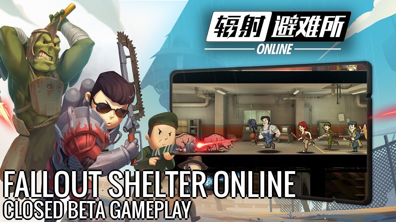 Fallout Shelter Online (CN) - Closed Beta starting gameplay
