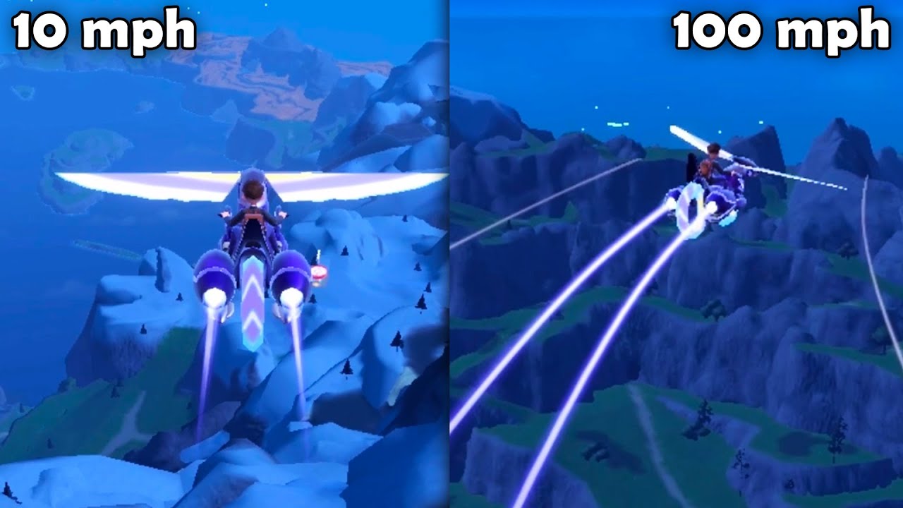 This speed glitch in Pokemon Scarlet and Violet is crazy
