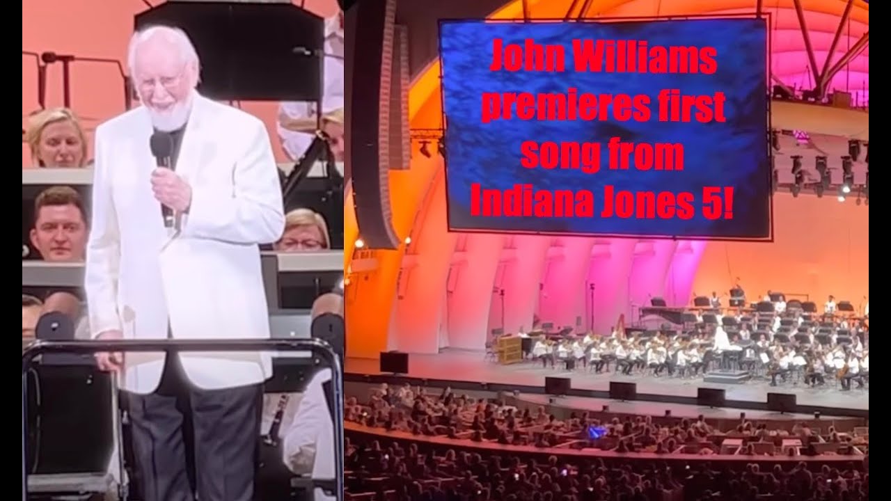 John Williams premieres Helena’s theme from Indiana Jones 5 at the Hollywood Bowl