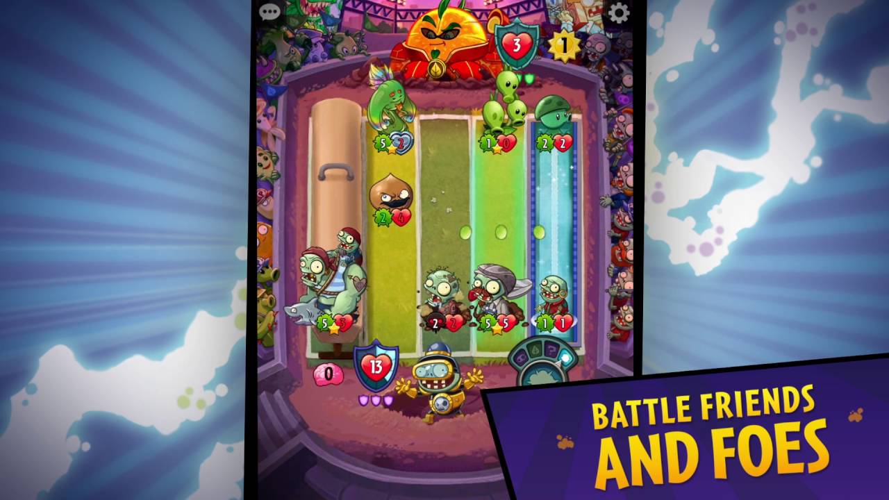 Plants vs. Zombies Heroes Google Play Launch Trailer