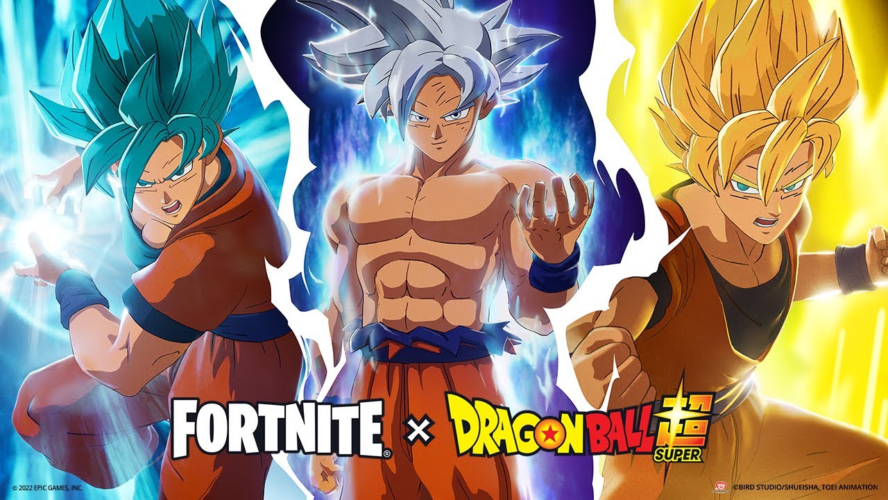 Ya está aquí la colaboración de Fortnite x Dragon Ball, ¡e incluye a Son Goku, Vegeta, Bulma, Beerus