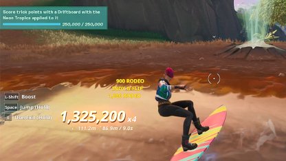 Marquez des astuces avec Driftboard Challenge