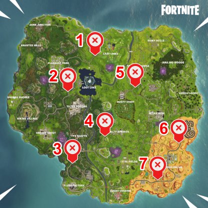 Fortnite Season 6 Week 5 Radar Speed ​​Challenge