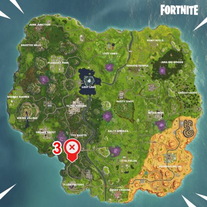 Fortnite Season 6 Week 5 Radar Speed ​​Challenge