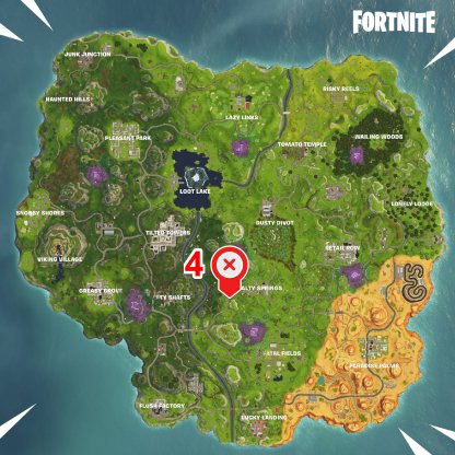 Fortnite Season 6 Week 5 Radar Speed ​​Challenge