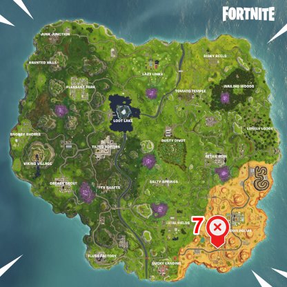 Fortnite Season 6 Week 5 Radar Speed ​​Challenge