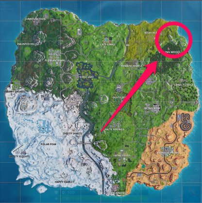 PRISONER Stage 4 Circle of Flames Emplacement - North Of Wailing Woods