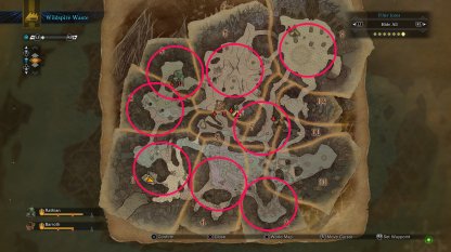 Déchets de Wildspire Lieu de ponte de Pukei-Pukei