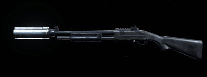 Détails de l'arme du fusil de chasse