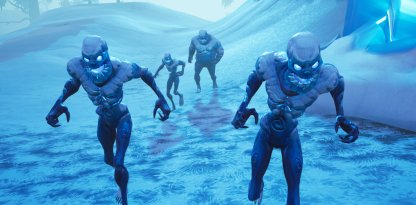 Fortnite Ice Storm Challenge Inflige des dégâts avec des armes explosives à la Légion de glace