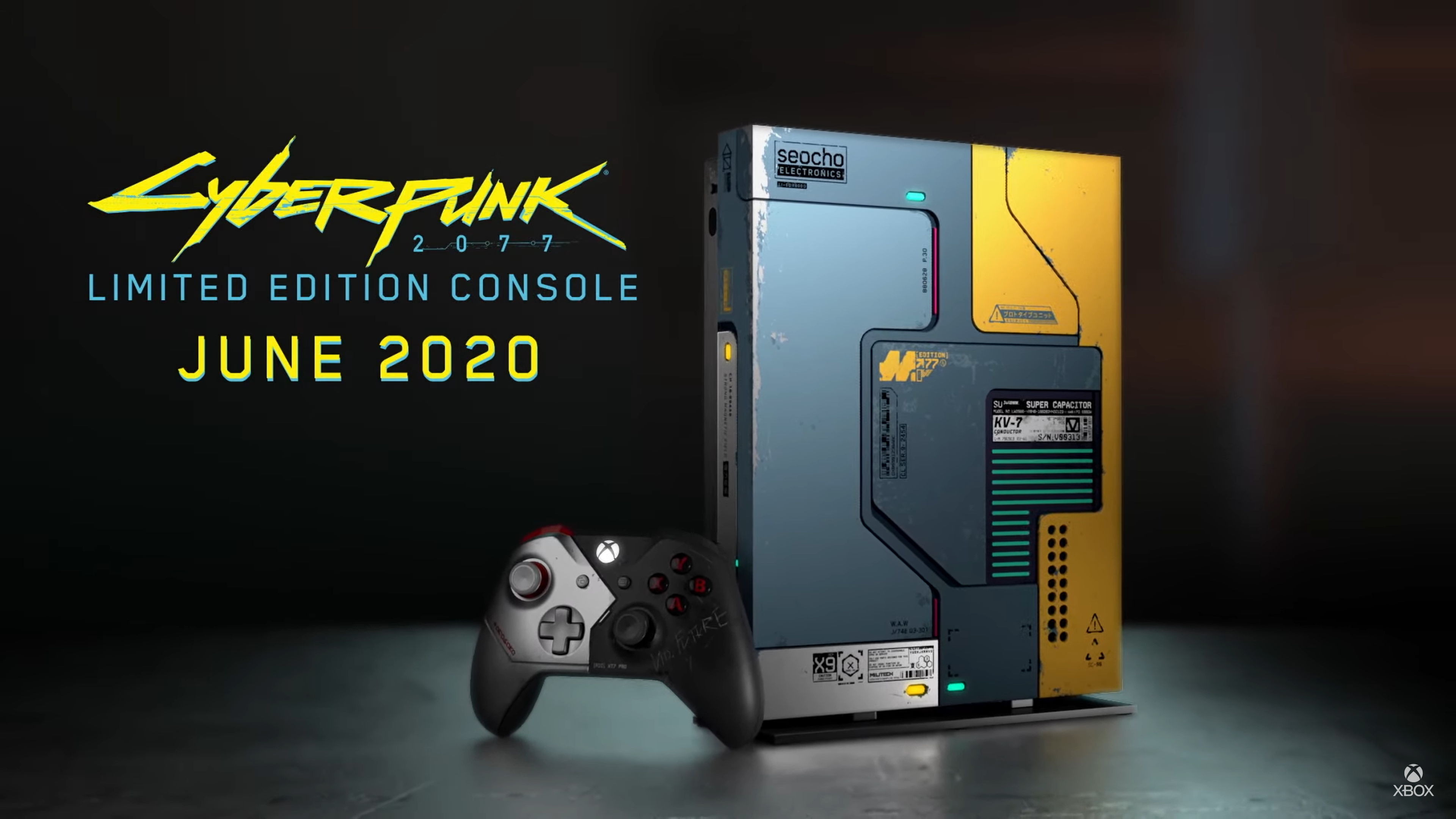 Captures d'écran du pack Xbox One X Cyberpunk 2077 édition limitée