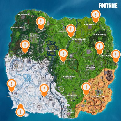 Défis Fortnite Battle Royale Saison 7 Semaine 7 Détruisez un X-4 Stormwing volant