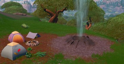 A proximité du Camping Nord du Volcan gros plan