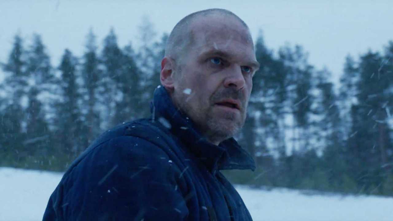 David Harbour dans Stranger Things : Saison 4