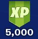 5000 XP