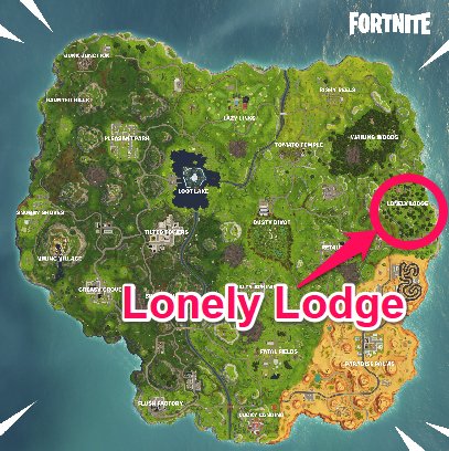 Étape 4 : Atterrir à Lonely Lodge