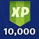 10000 XP