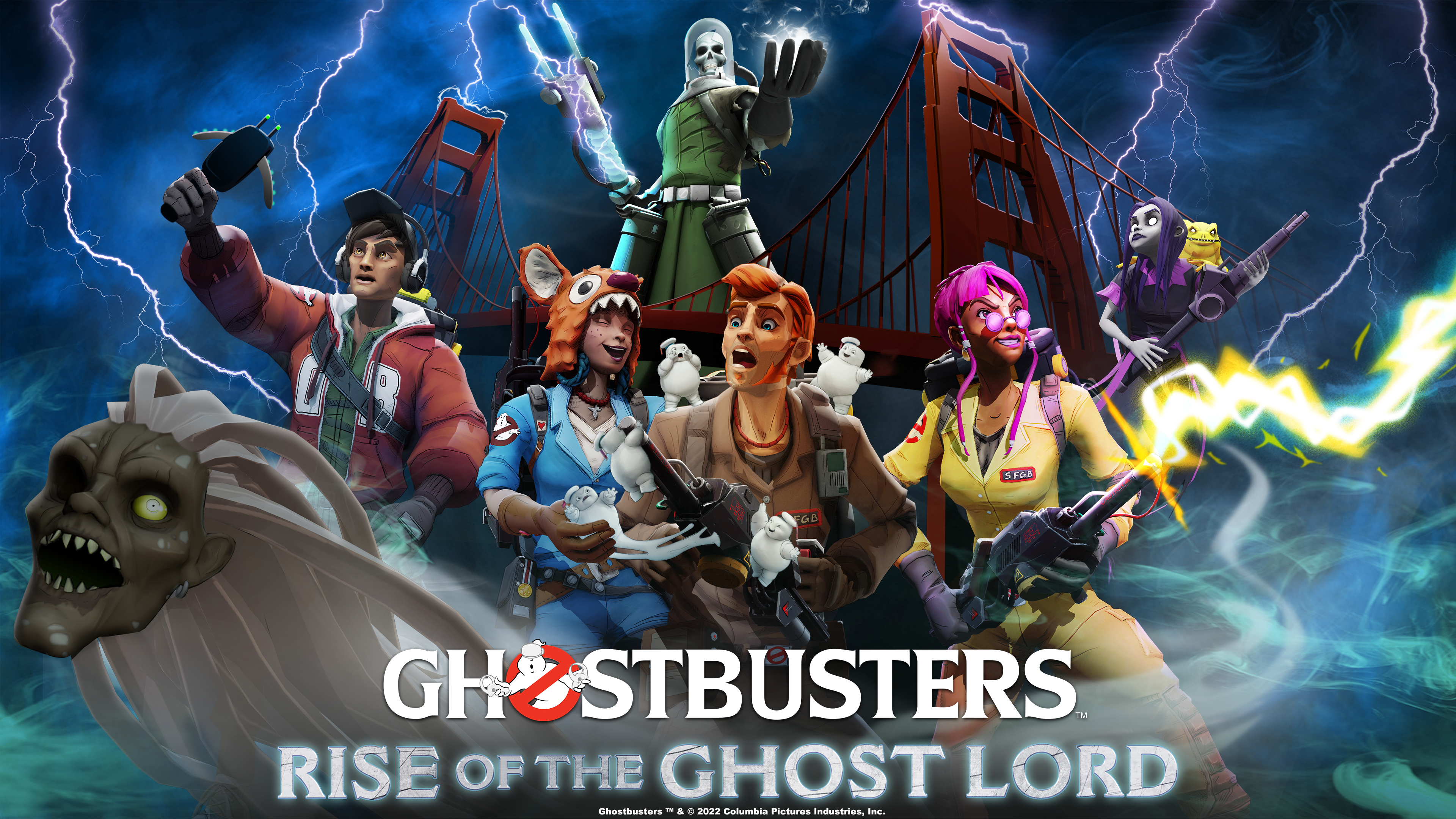 Ghostbusters: Rise of the Ghost Lord's Keyart officiel |  Image : Sony Pictures RV