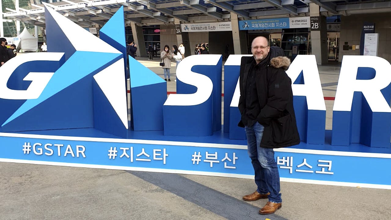 David Cage a récemment donné une conférence au sommet G-Star de Corée du Sud.  |  Crédit d'image : Rêve quantique