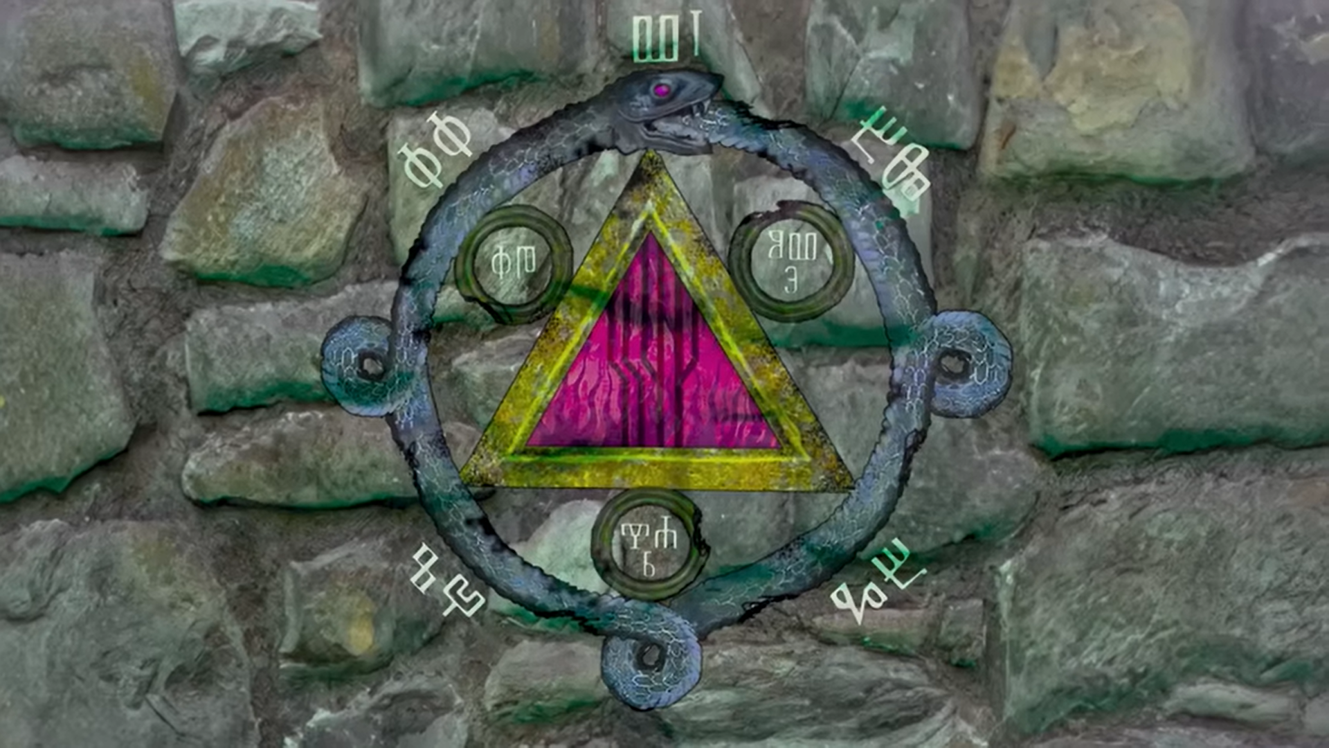 Ce symbole trouvé dans The Witcher 3 correspond au plus grand mystère de Cyberpunk 2077 (Crédit : xLetalis sur YouTube)