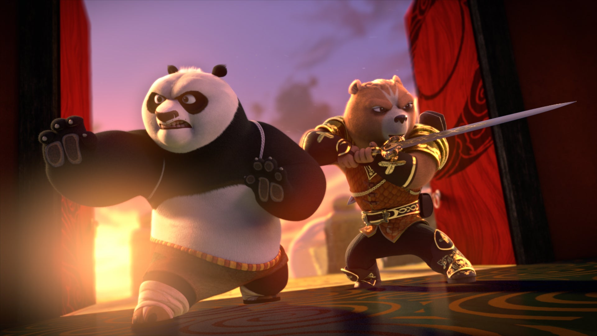 Kung Fu Panda : la galerie Dragon Knight