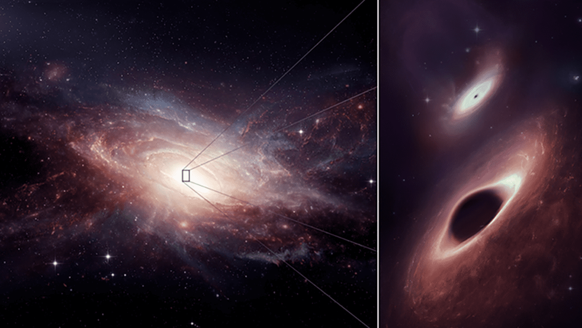 Les scientifiques ont découvert une monstrueuse paire de trous noirs supermassifs destinés à entrer en collision