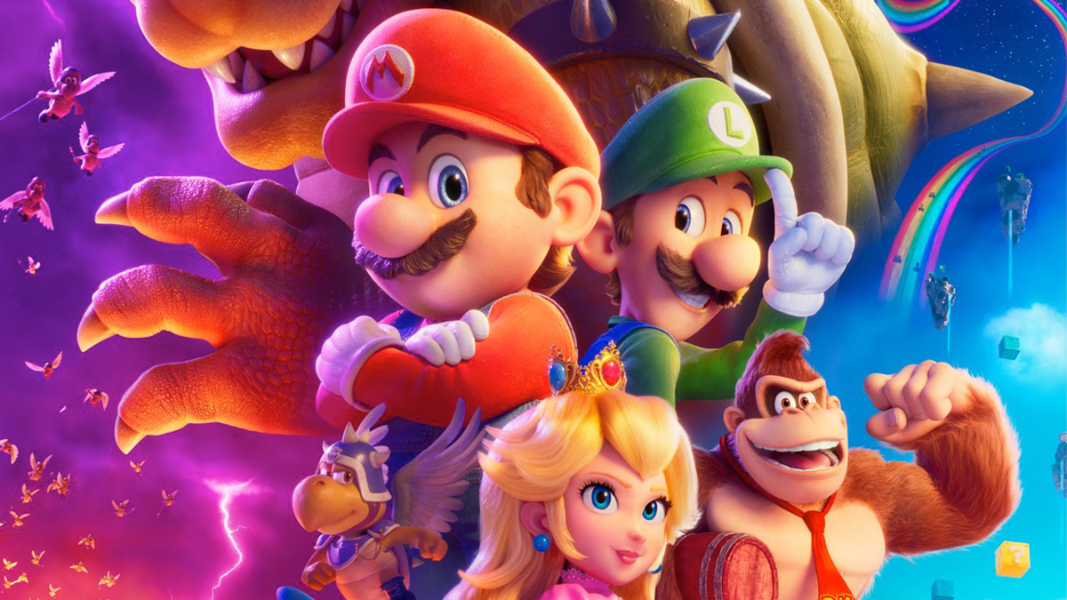 La nouvelle affiche de Super Mario Bros : The Movie comprend tous nos personnages préférés du Royaume Champignon