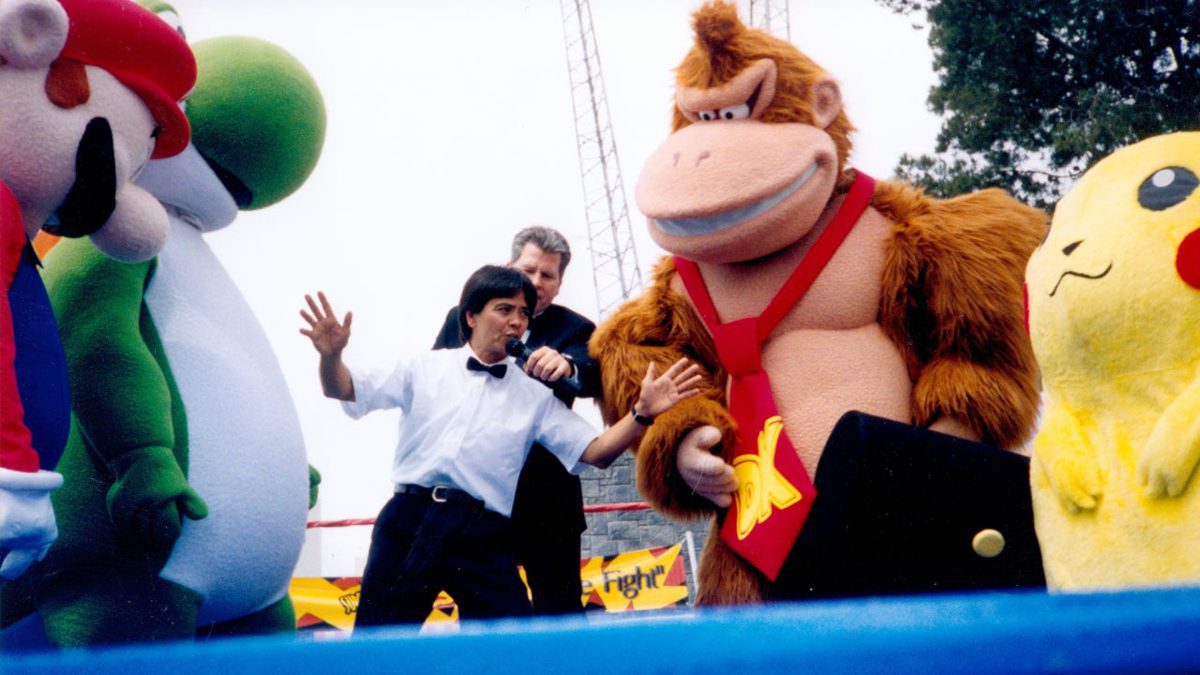 Pikachu, Mario et Yoshi combattant sur un vrai ring : découvrez quelques photos d'un événement mythique de Smash Bros. en 1999