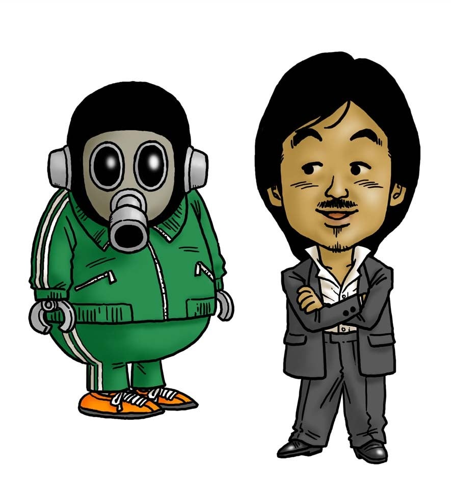 Hironobu Sakaguchi imaginé par Akira Toriyama Crédit illustration : Akira Toriyama