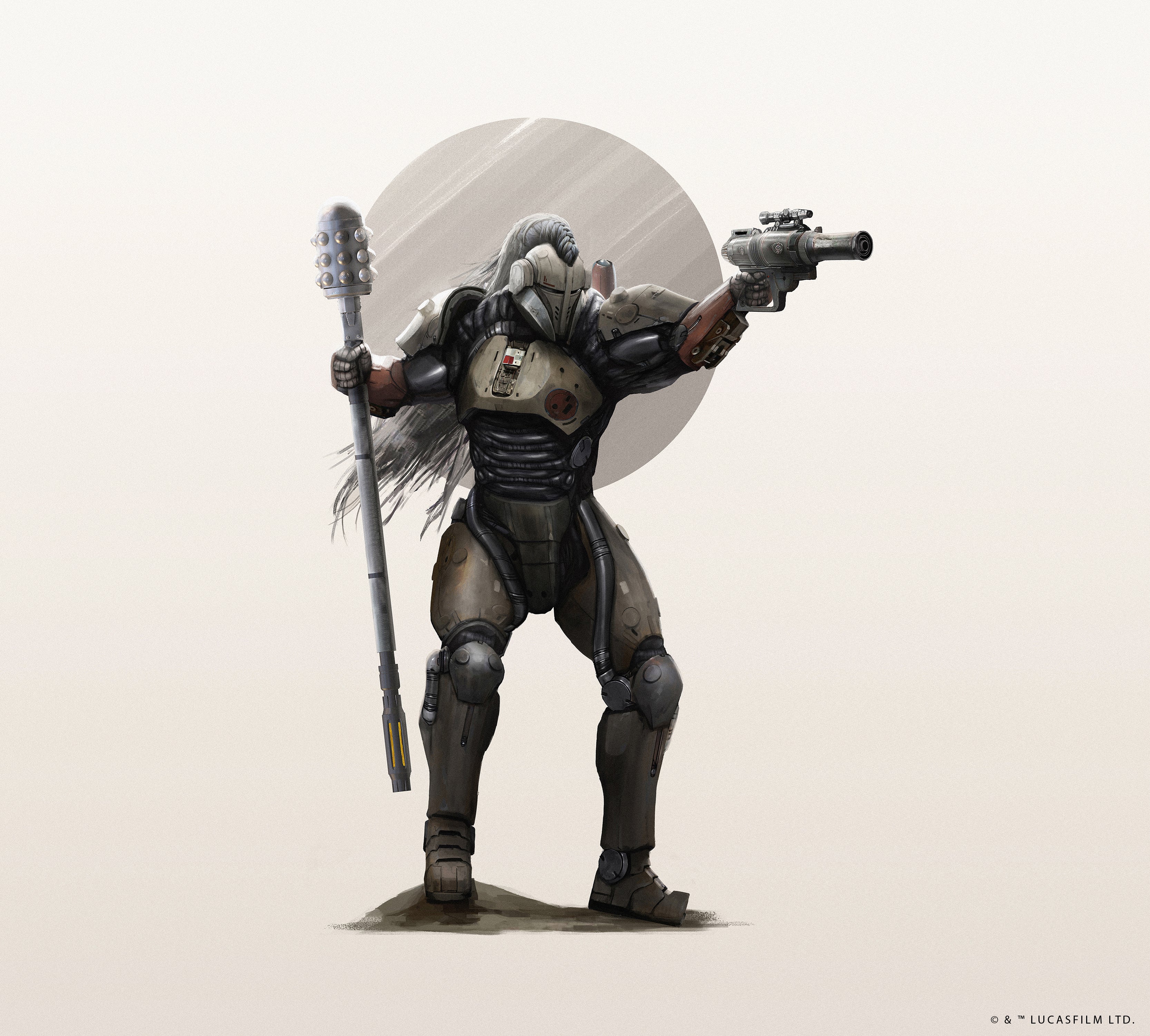 Art conceptuel de l'armure Gen'dai