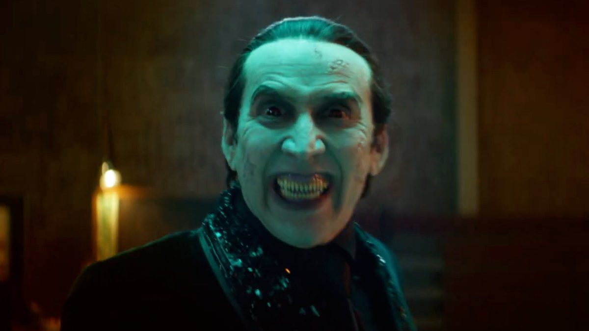 Ces nouvelles images de Renfield nous permettent de voir Nicolas Cage caractérisé en Dracula captivant