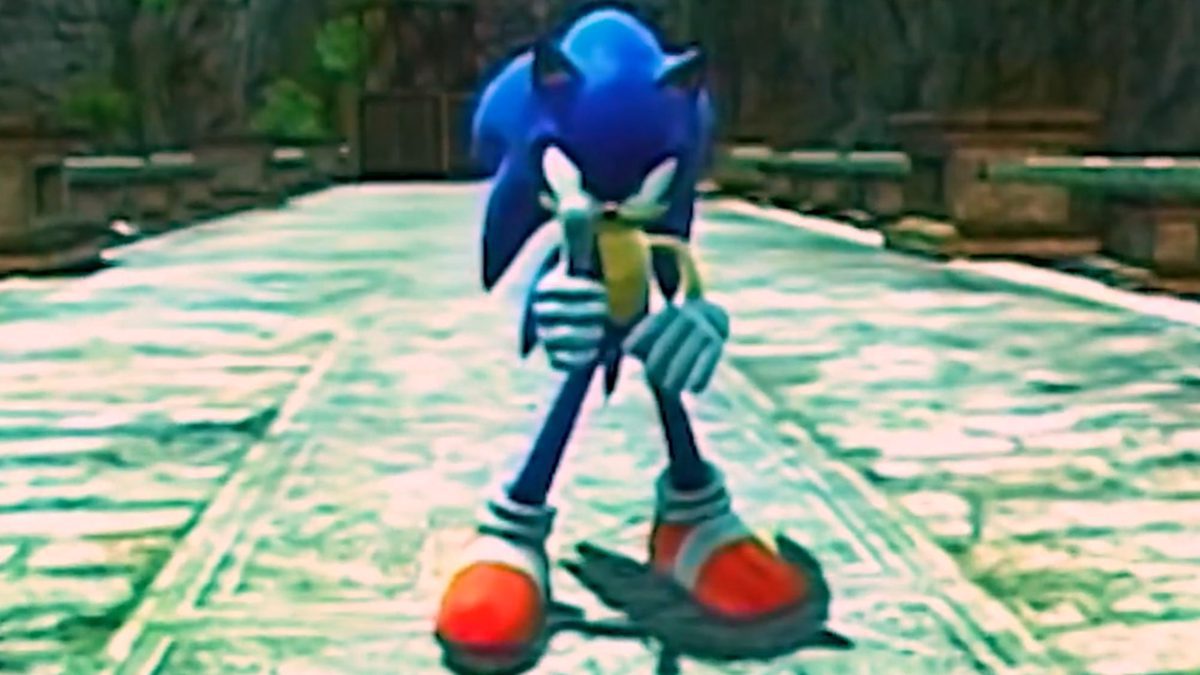 Ils trouvent une vidéo d'une démo technique de Sonic 2006 qui montre à quoi aurait pu ressembler le jeu critiqué dans la réalité