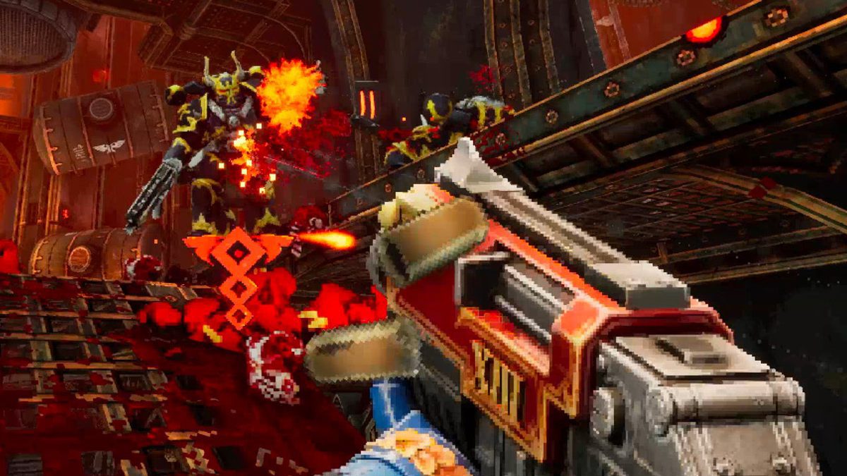 Warhammer 40,000 : Boltgun est un FPS qui semble tout droit sorti de 1996