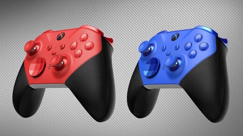 Voici à quoi ressemblent les nouvelles versions rouges et bleues de la manette Xbox Elite Series 2, vous les aimez ?