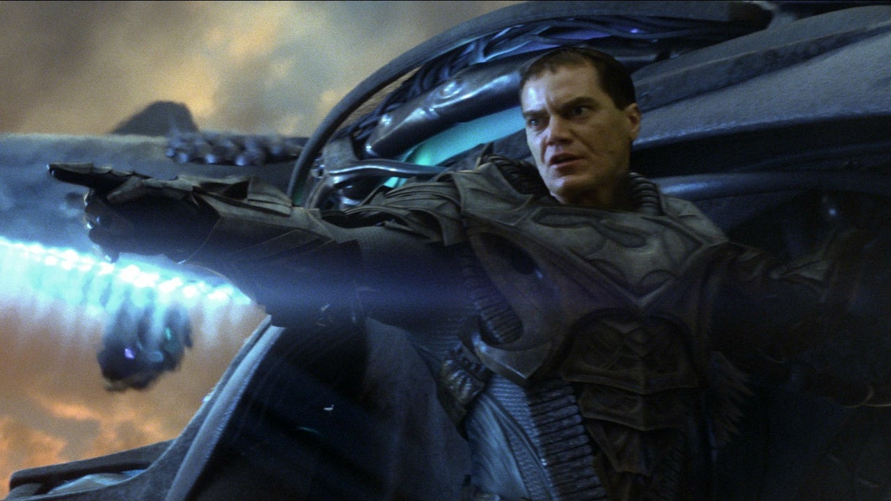 Michael Shannon dans le rôle du général Zod. 