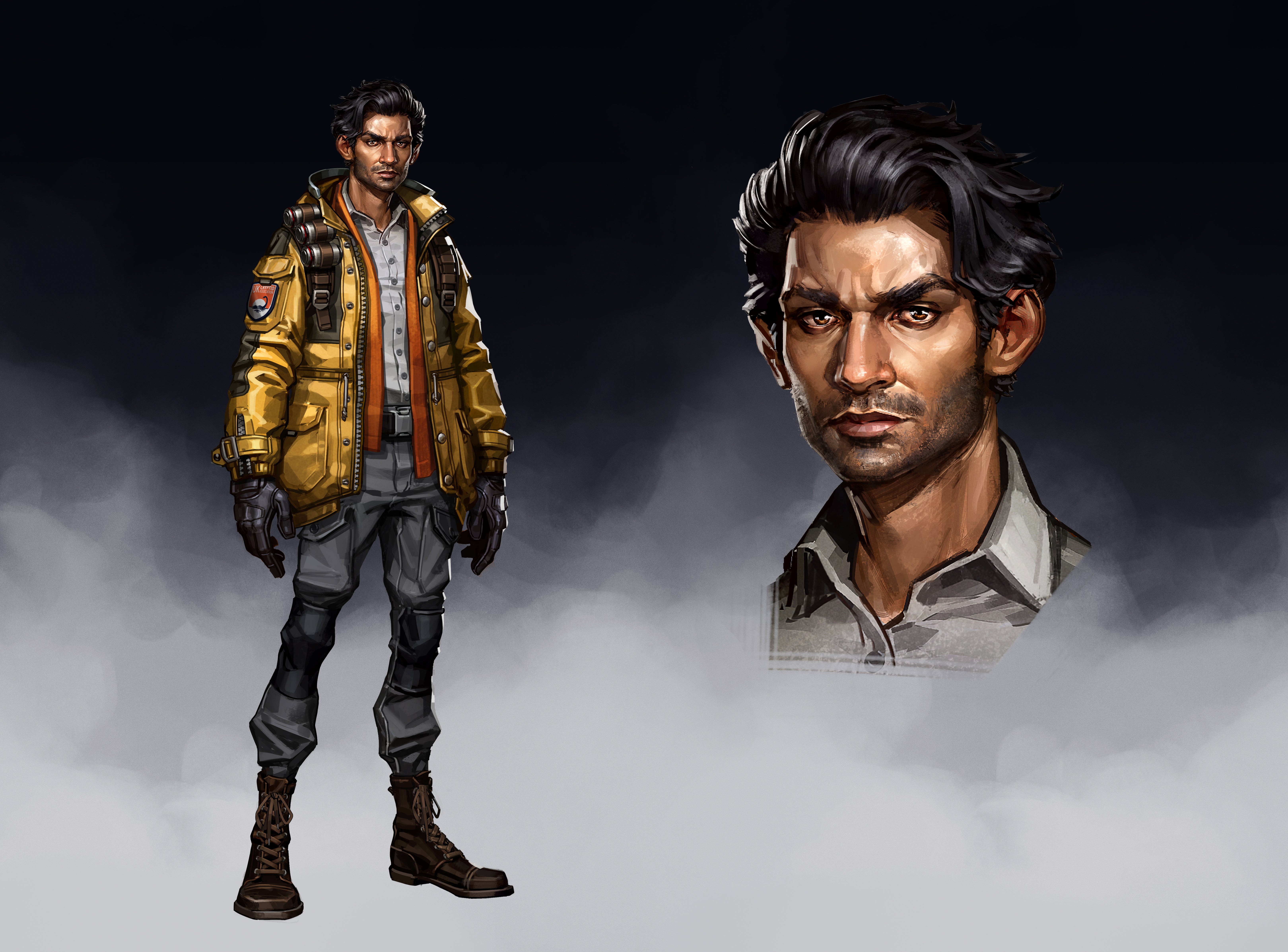 Art conceptuel précoce de Devinder.