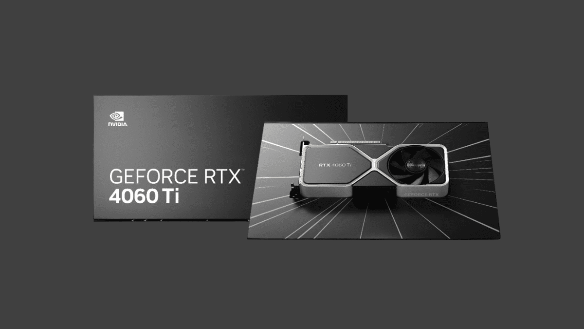Nvidia annonce officiellement la GeForce RTX 4060 Ti, qui arrivera avec deux modèles différents