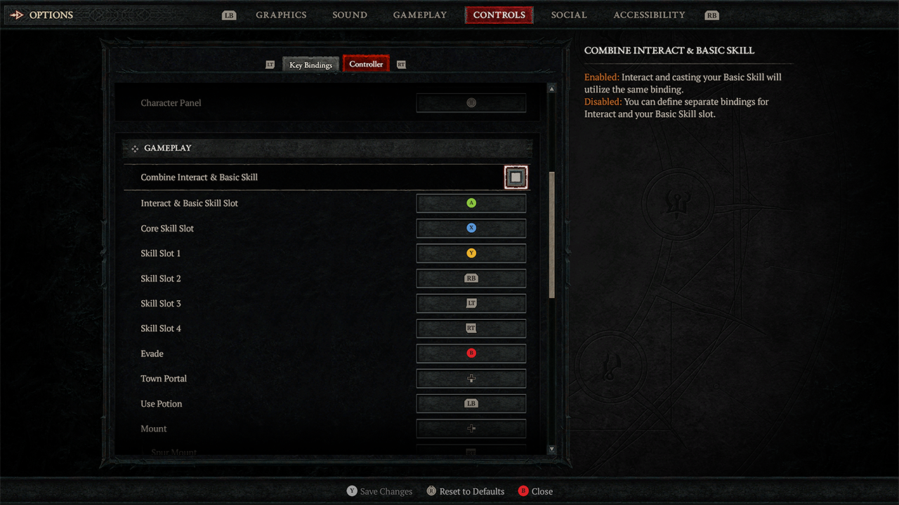 Remappage des boutons